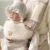 Cute Cartoon Cotton Baby Bib & Carrier Cover – Newborn Saliva Towel, Shoulder Protector