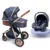 Luxurious 3-in-1 Portable Baby Stroller